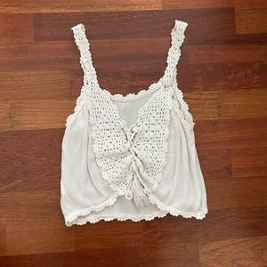 LA Hearts Knitted Middle Cami Tank Top